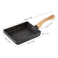 Omelette Pan Non Stick Tamagoyaki Egg Fry Pan Japanese Steak Cooking Kitchen Flat Square Nonstick Pot Frying Pan